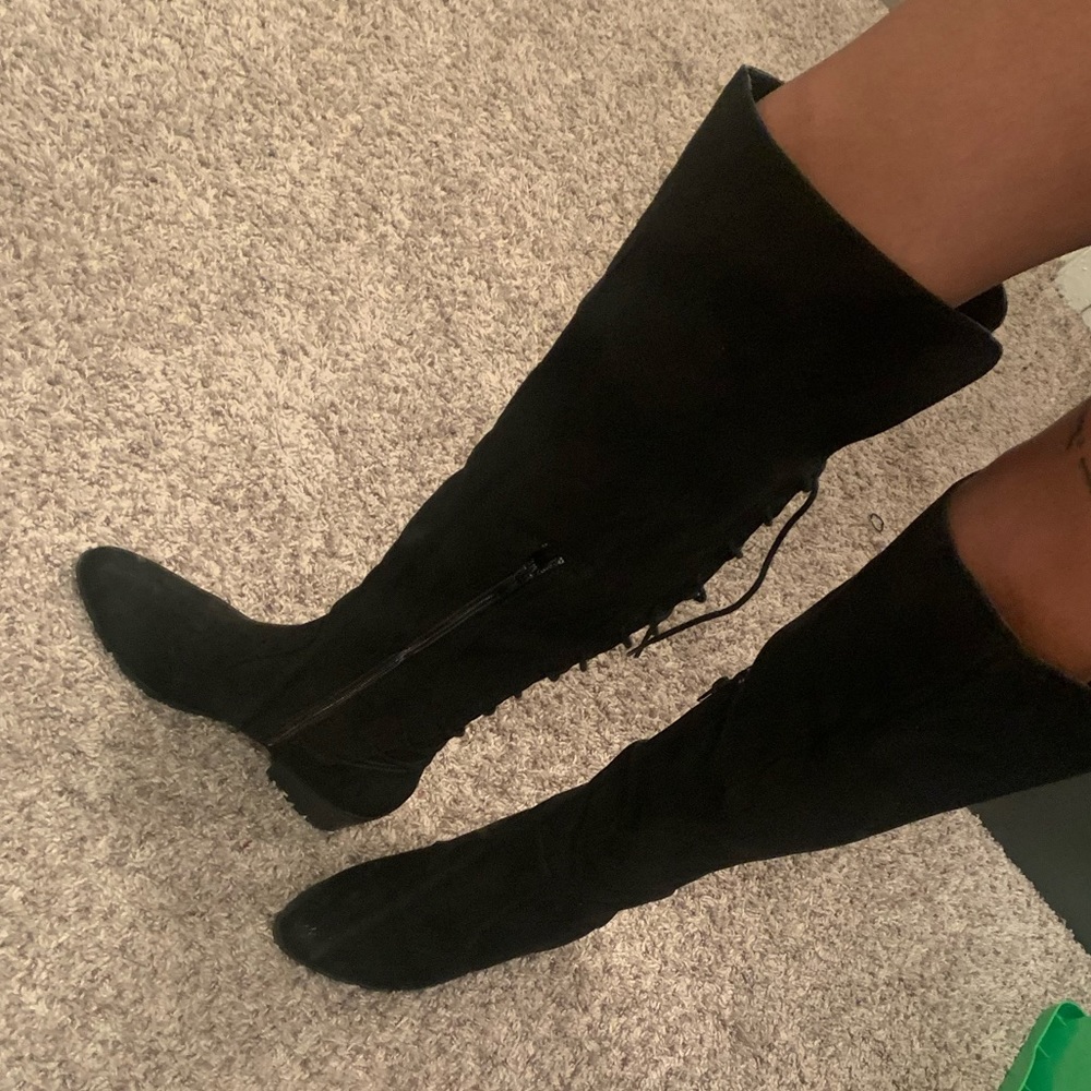 Knee high boots